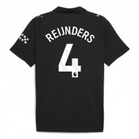 Maglia Calcio Manchester City Tijjani Reijnders #4 Seconda Divisa 2025-26 Manica Corta